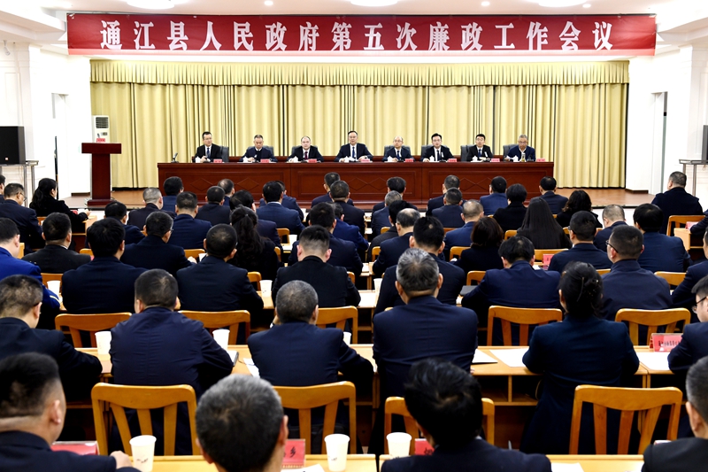 县政府第五次廉政工作会议召开